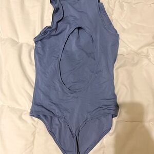 PINK Victoria's Secret Blue Bodysuit